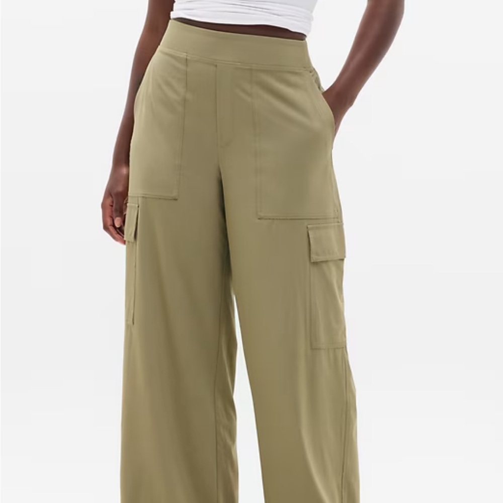 Athleta Brooklyn Heights Cargo Pant Olive Size 18